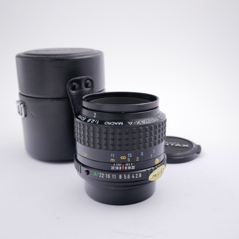 Pentax MF 50mm F/2.8 SMC A Macro Lens in K Mount (was $295) - Best Available Image