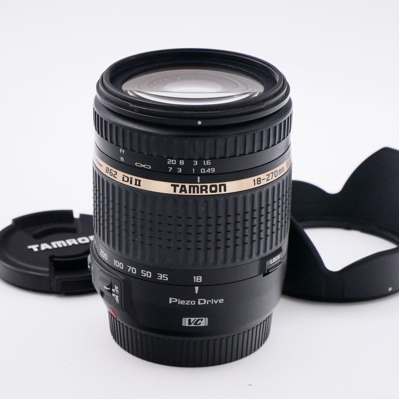 S-H-8L8HY6_1.jpg - Tamron AF 18-270mm F/3.5-6.3 PZ VC Di II Lens in Canon EF-S Mount - Thumbnail
