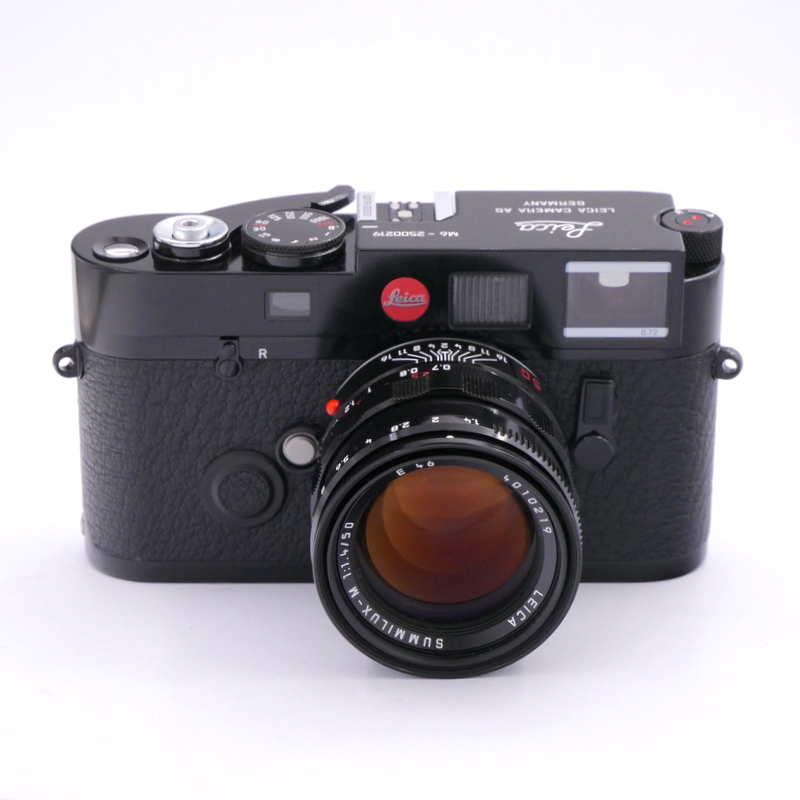 Leica M6 TTL + 50mm F/1.4 Summilux Set - Black Paint Millenium Edition