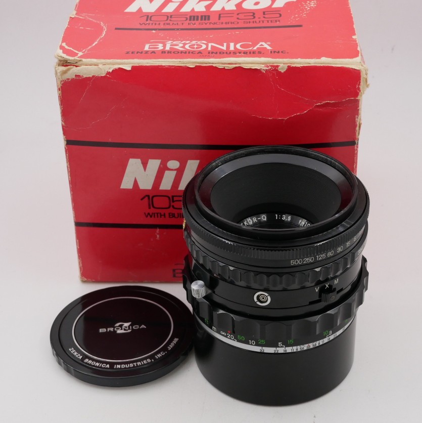 S-H-9JFLV7_2.jpg - Nikkor-Q MF 105mm F/3.5 Lens for Bronica S2 - Image 1