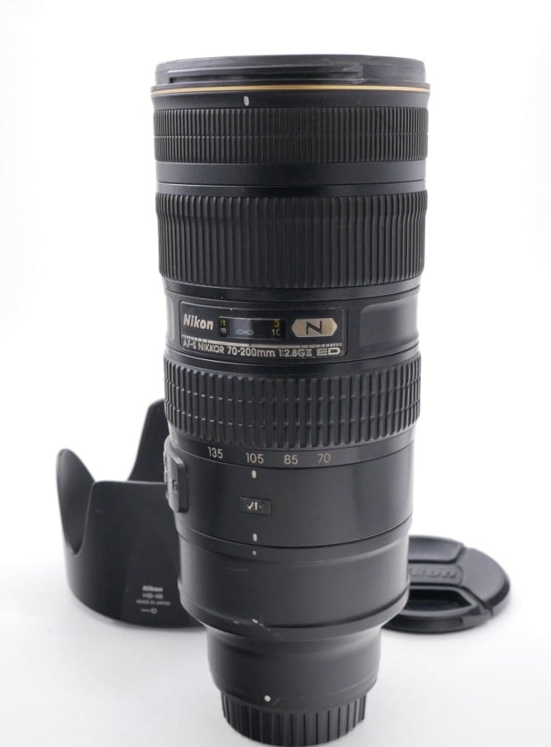 Best image for Nikon AFs 70-200mm F/2.8 G ED VR II Lens - Please note AF not working, MF Only. (was $400)
