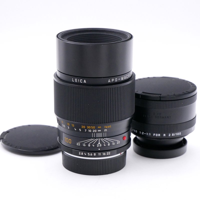 Leica MF 100mm F/2.8 APO Macro Elmarit-R Lens + Elpro 1:2 - 1:1  - Best Available Image