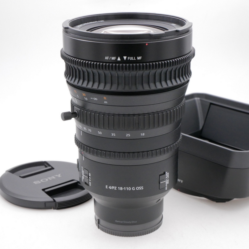 Sony E 18-110mm F4 G OSS PZ Lens