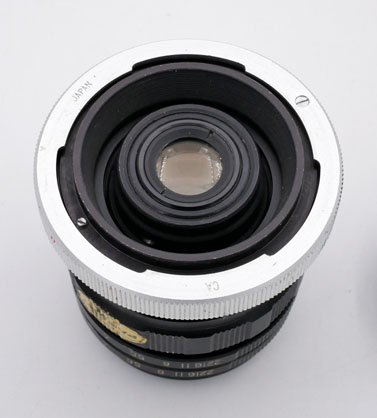 Tokyo Koki W.Tokina MF 35mm F2.8 Lens with Canon Breachlock Mount attached - Rare 