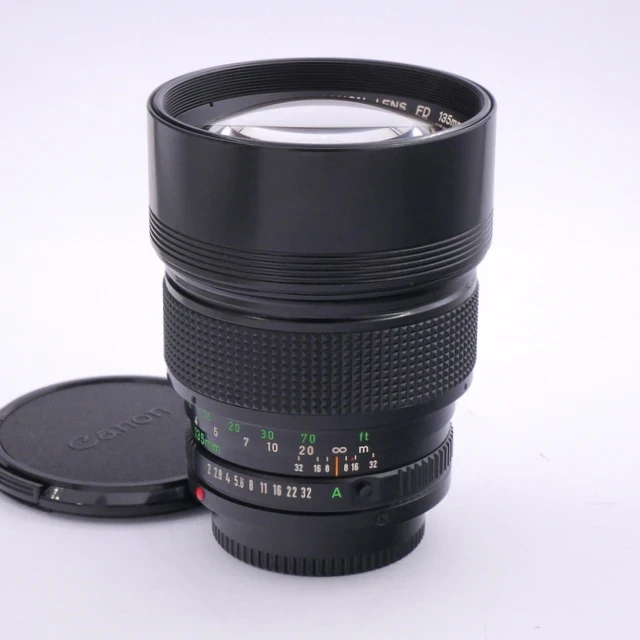 Canon MF 135mm F/2 Lens in FD Mount - Best Available Image