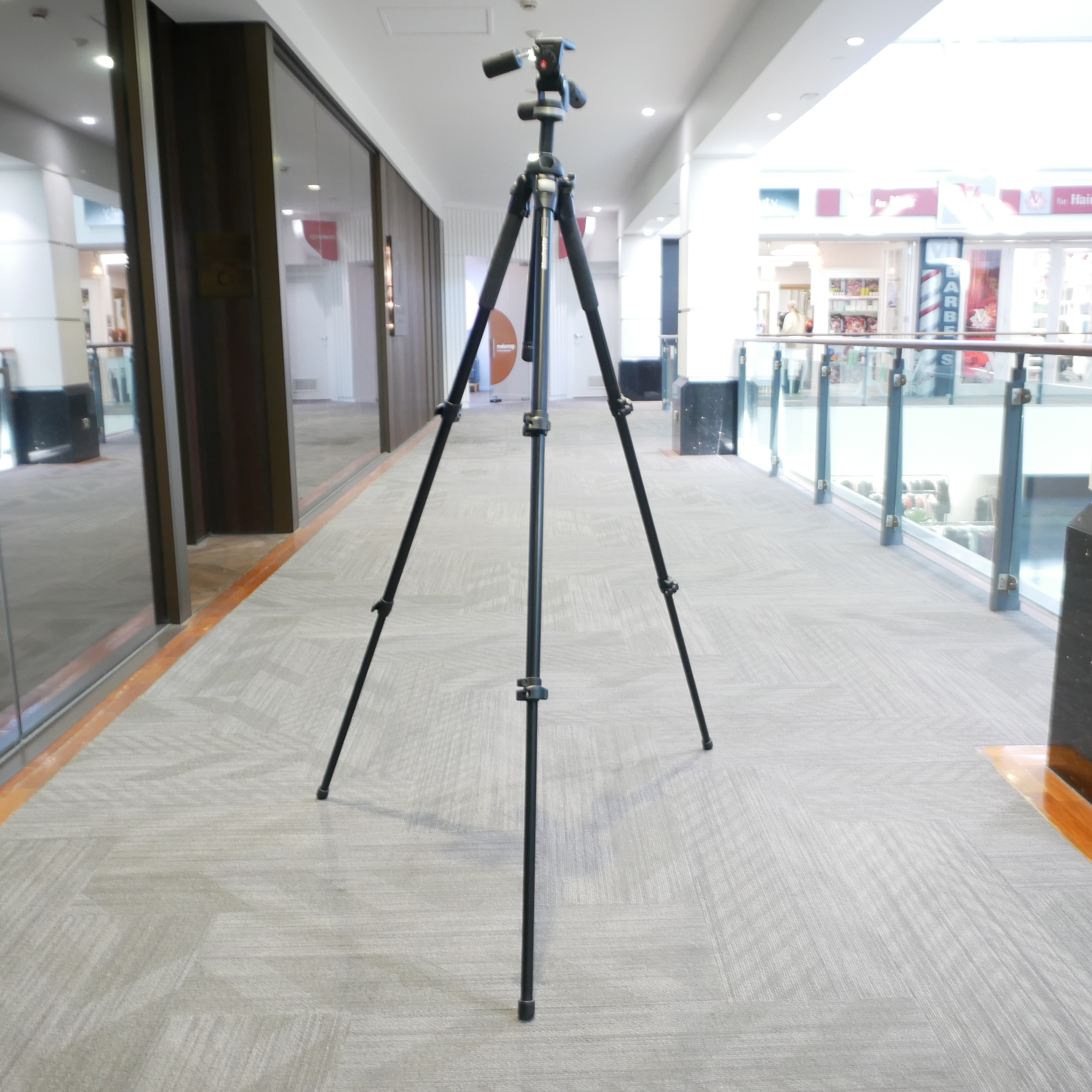  Manfrotto 055PROB Tripod W/ 141 3-Way Head - Best Available Image