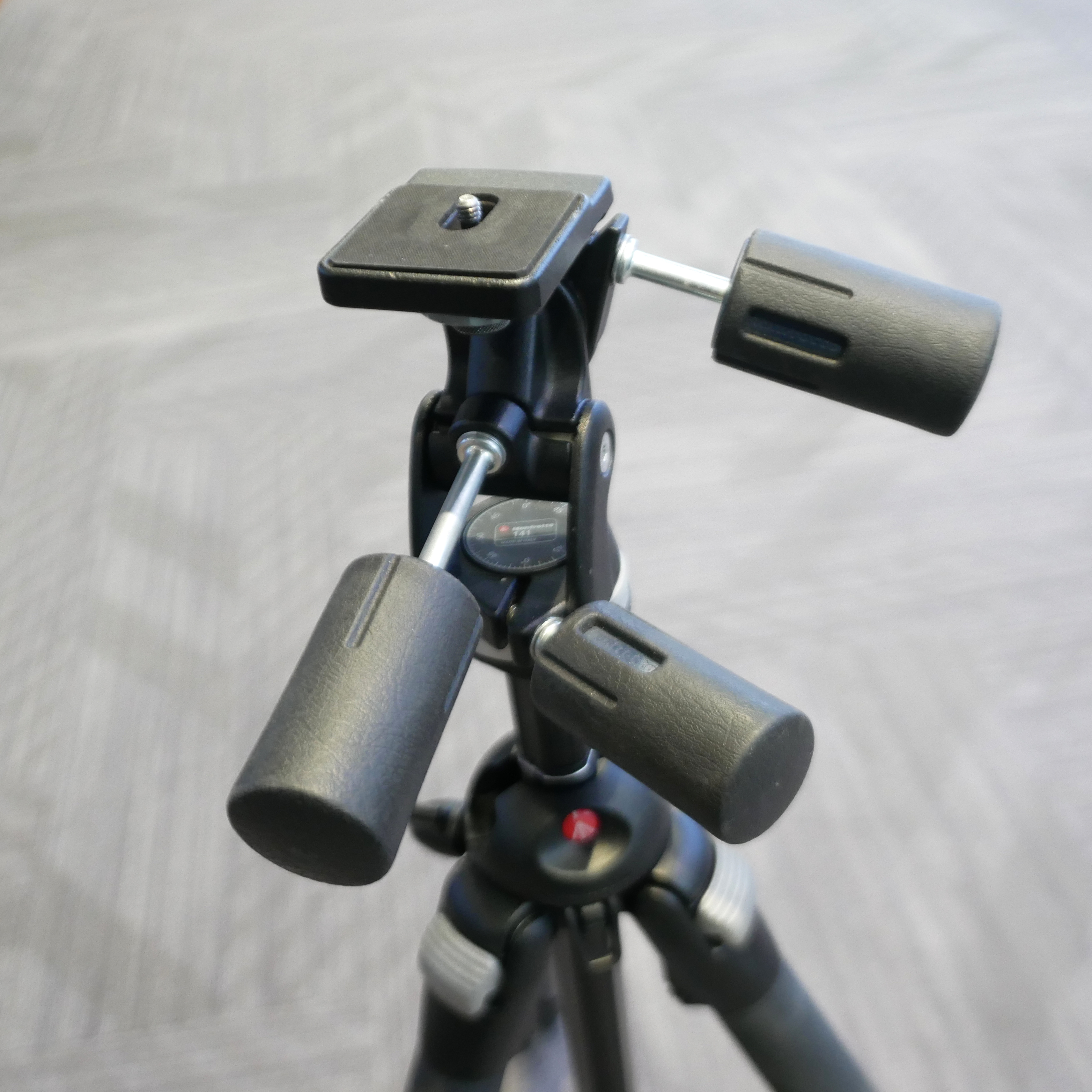 S-H-A7USVM_5.jpg -  Manfrotto 055PROB Tripod W/ 141 3-Way Head - Image 6