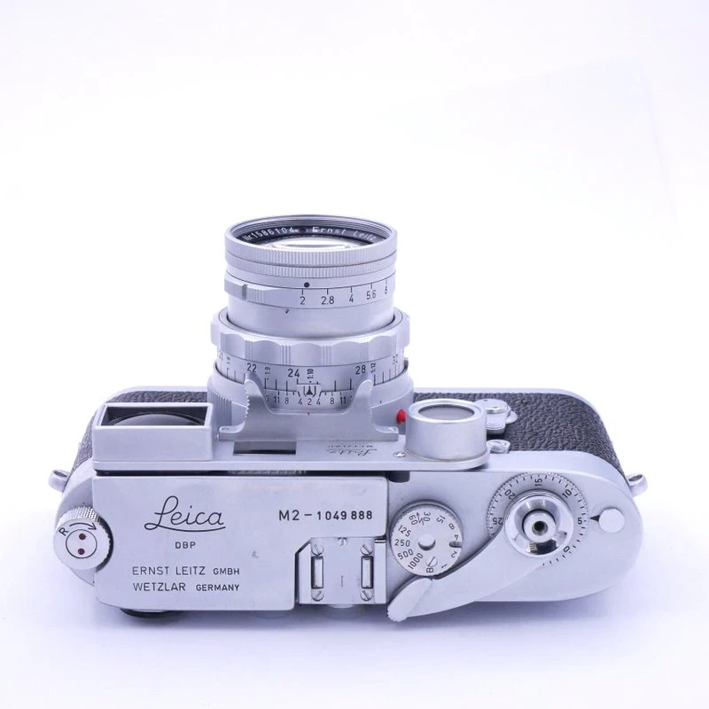 S-H-AD37JP_3.webp - Leica M2 + 5cm F/2 Dual Range Summicron - Body S/N 1049 888 - Image 1
