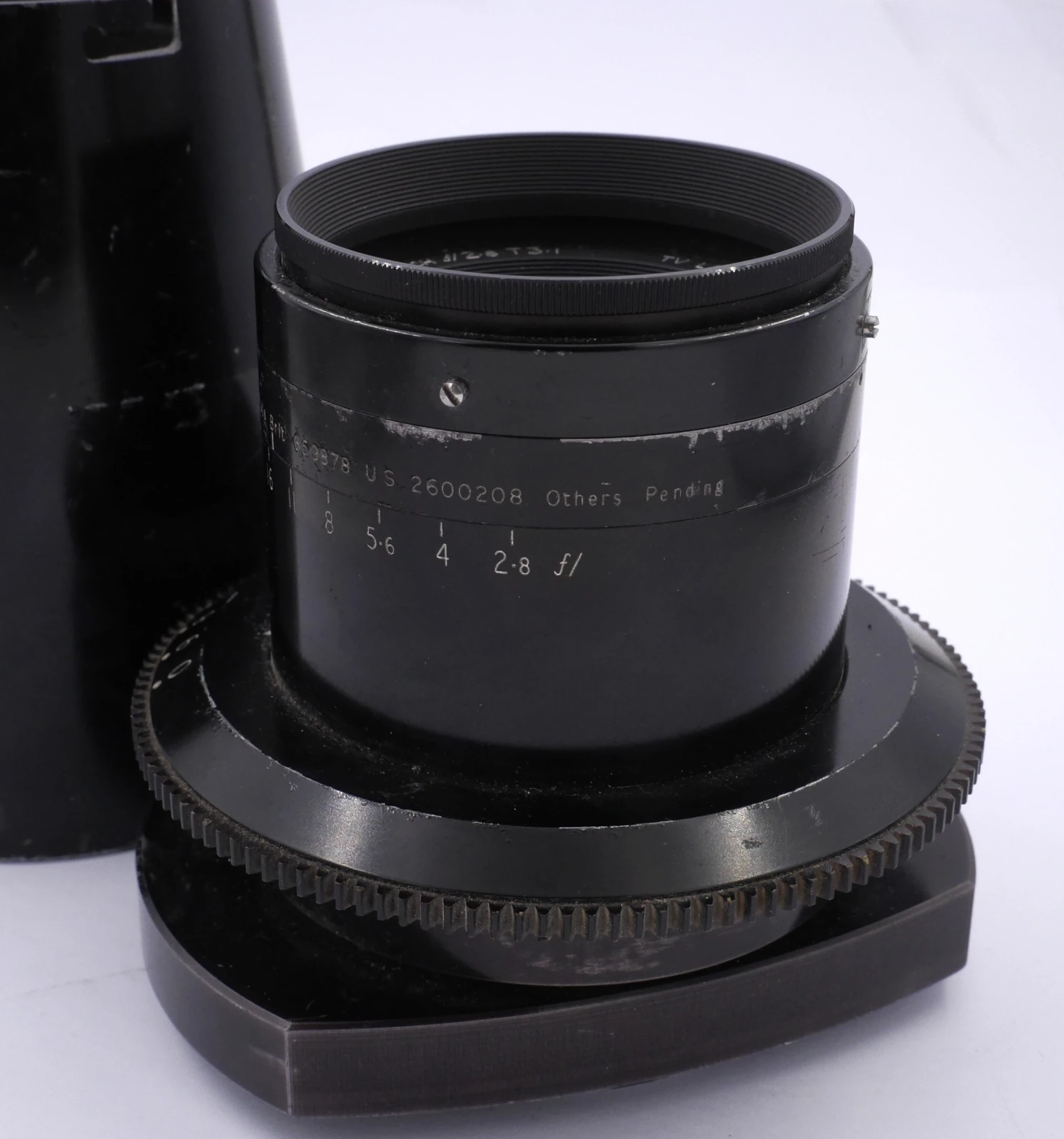 Taylor-Hobson Ortal 5 inch F/2.8 Lens 