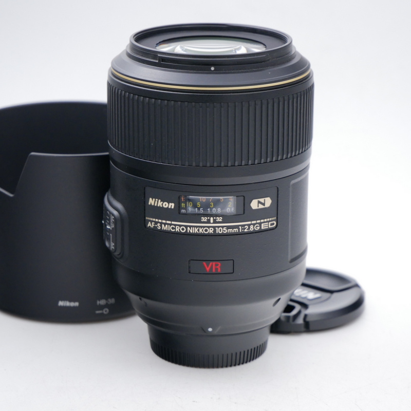 Nikon AFs 105mm F/2.8 G IF ED VR Micro Lens
