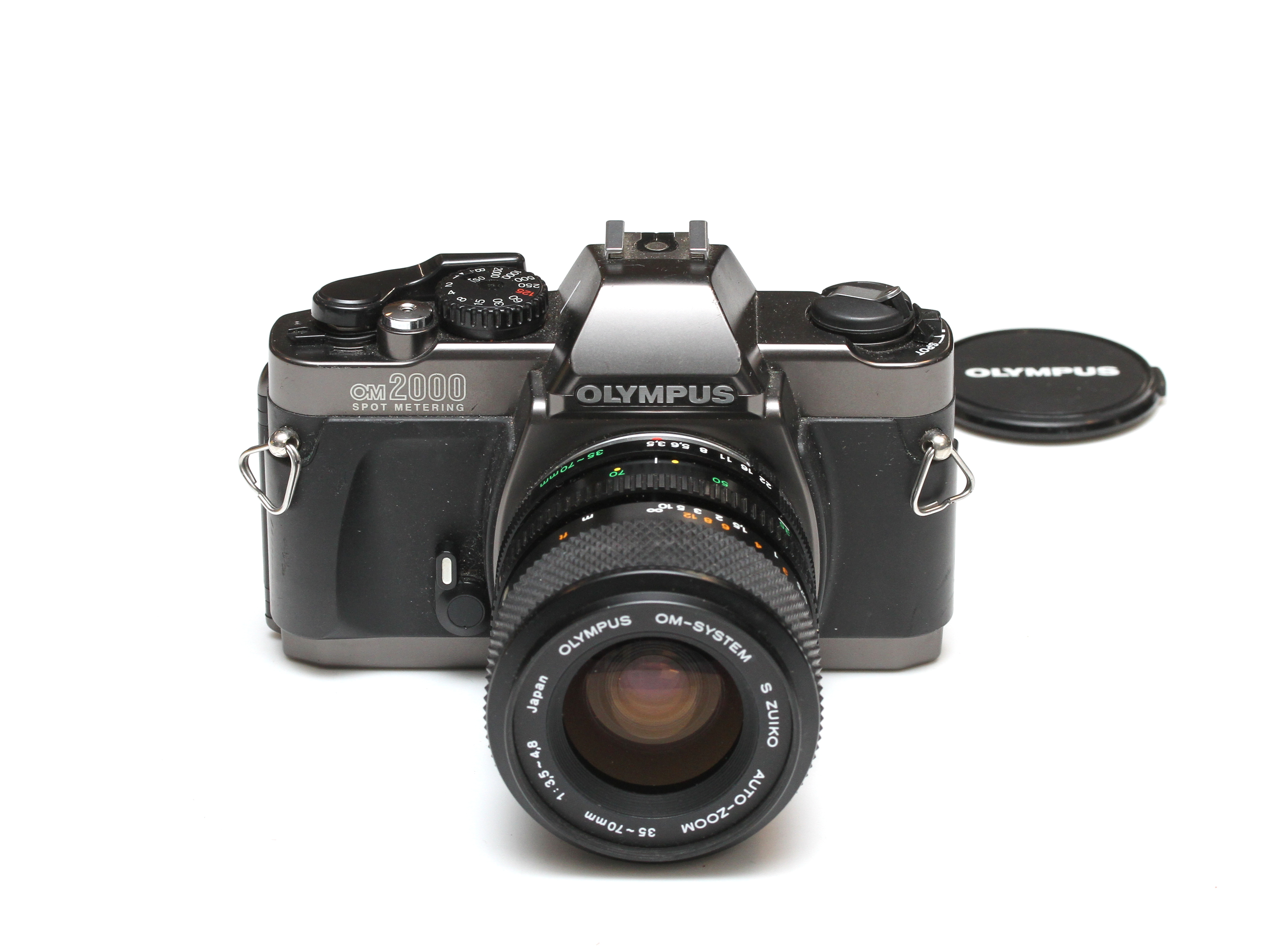 Olympus OM2000 Spot Metering Film Camera with 35-70mm F/3.5-4.8 Lens - Best Available Image