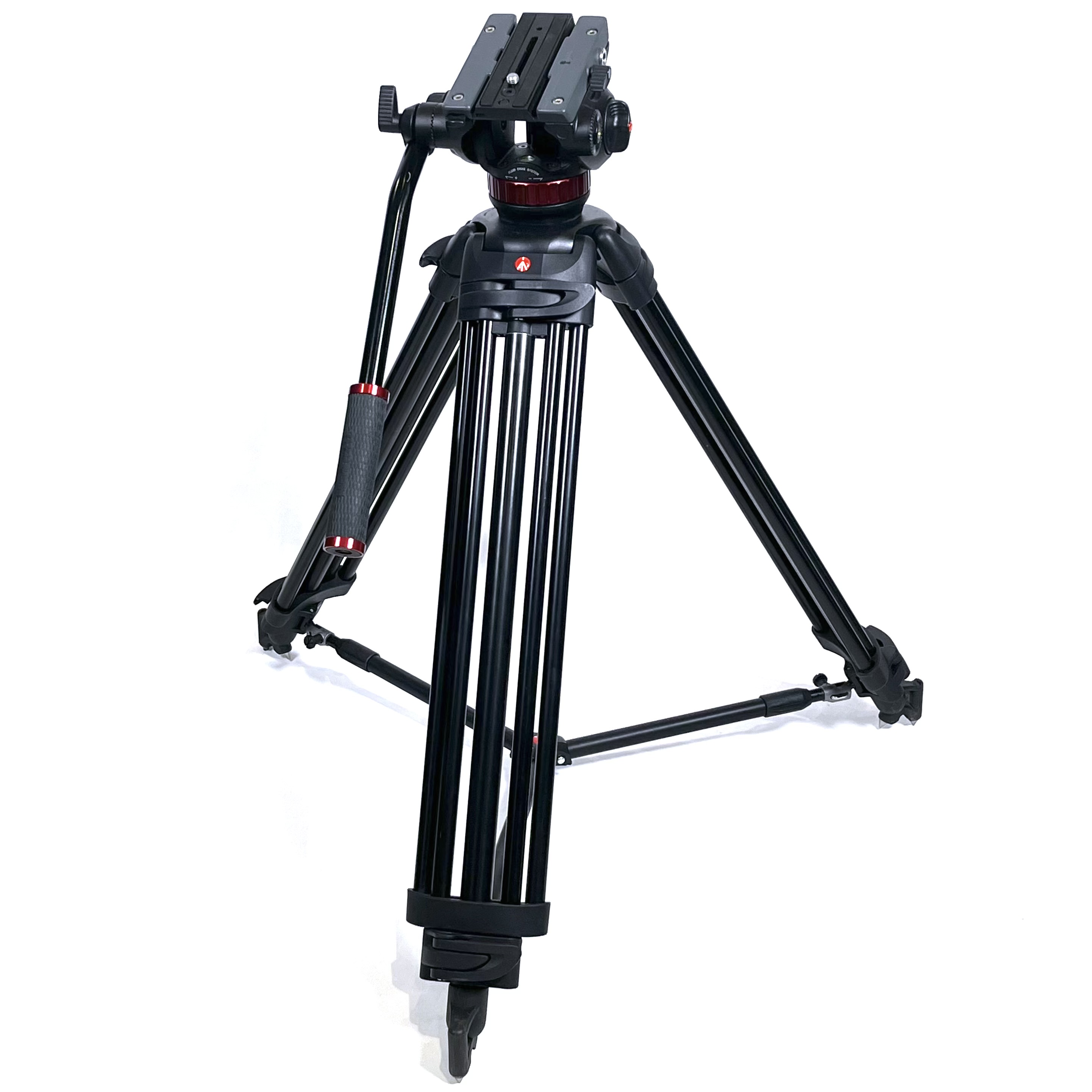 Best image for Manfrotto MVH502A Fluid Head and 546B Tripod Kit