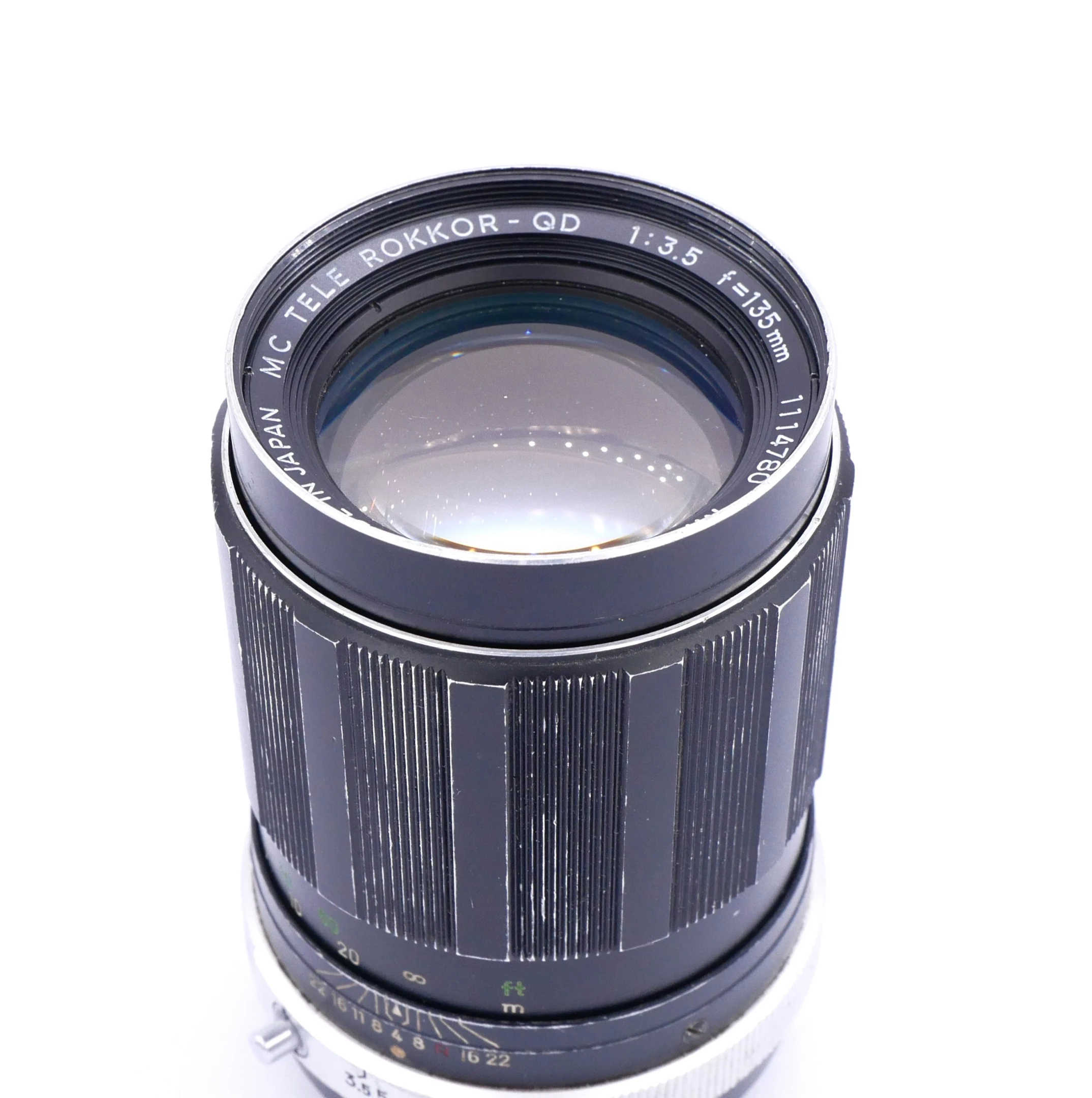 S-H-C55SV2_2.webp - Minolta MF 135mm F/3.5 MC TeleRokkor-QD Lens For Minolta MC mount (was $70) - Image 2