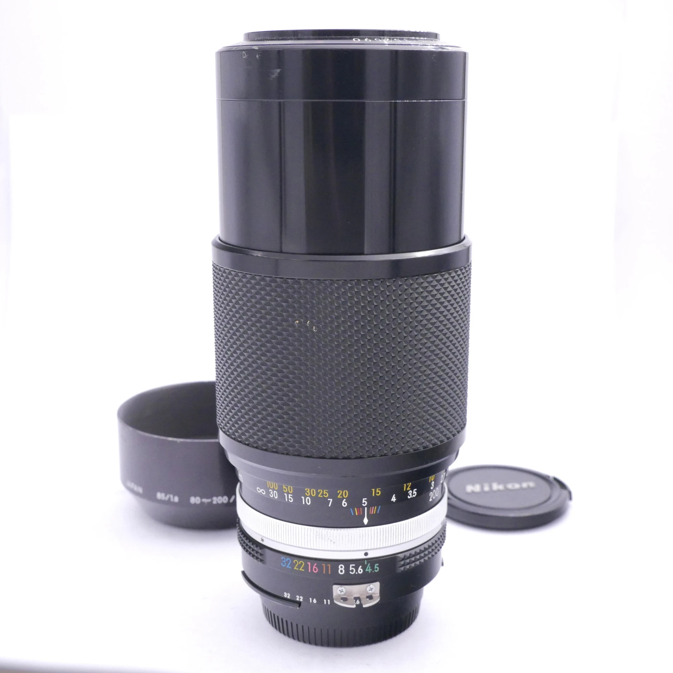 Nikon AI 80-200 f4.5 MF + HN-7 hood - Best Available Image