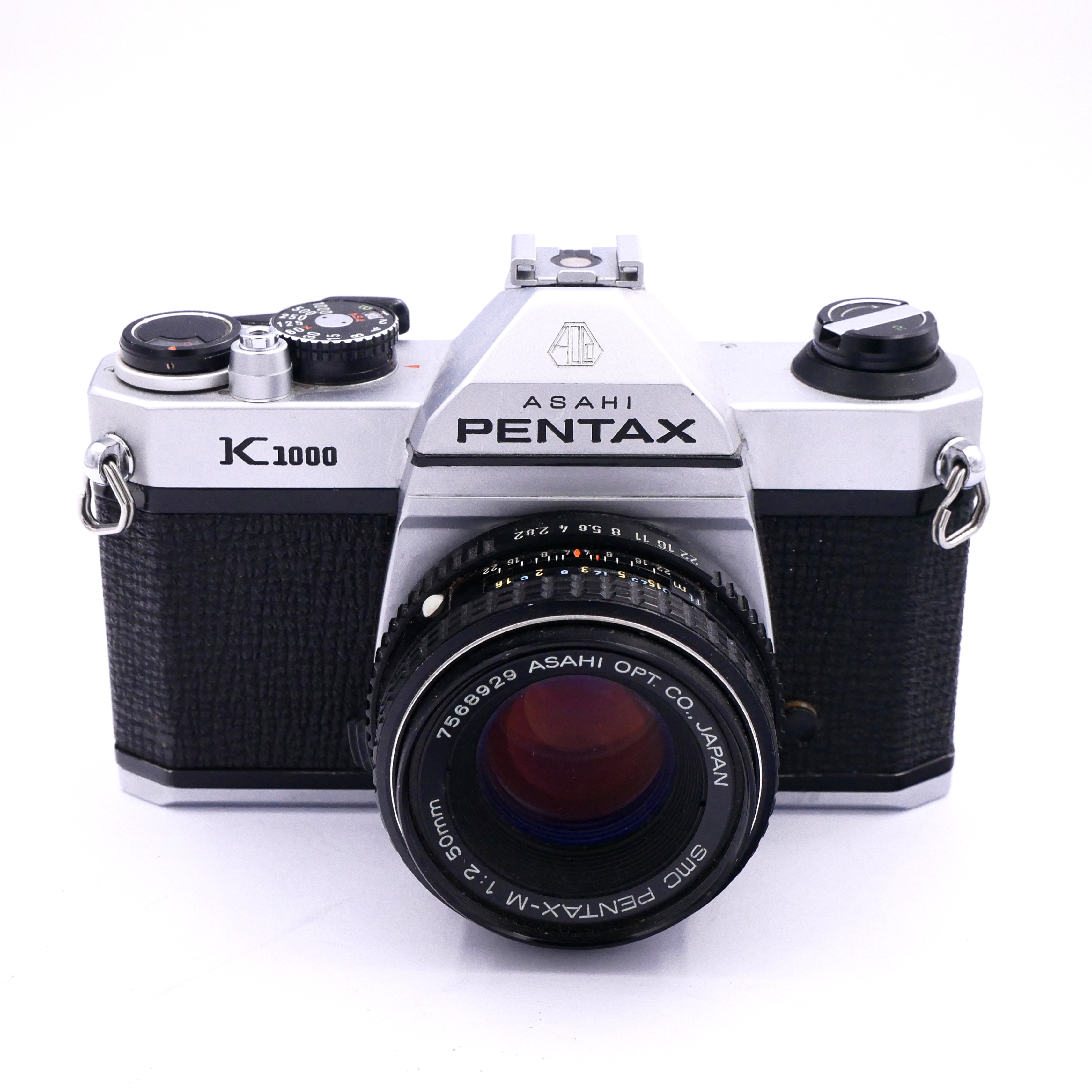 Pentax K1000 Film camera with 50mm f2 Lens - Best Available Image