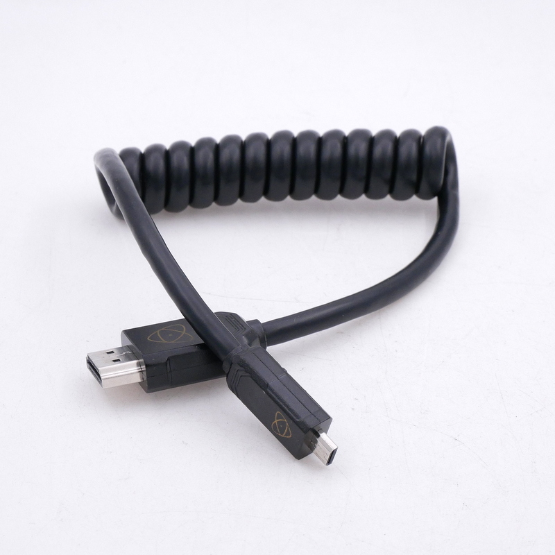Atomos Atomflex 30cm Coiled Micro to Full HDMI Cable