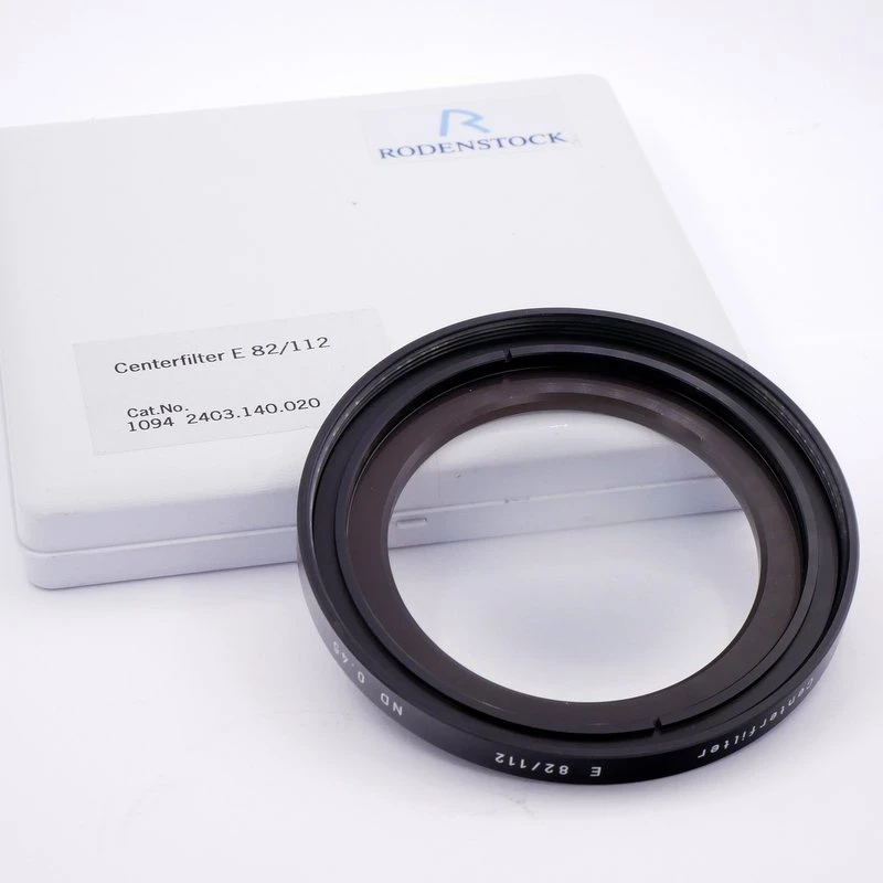 Best image for Rodenstock Centerfilter E 82/112 ND 0.45 + Bonus B+W 112mm Linear Polariser