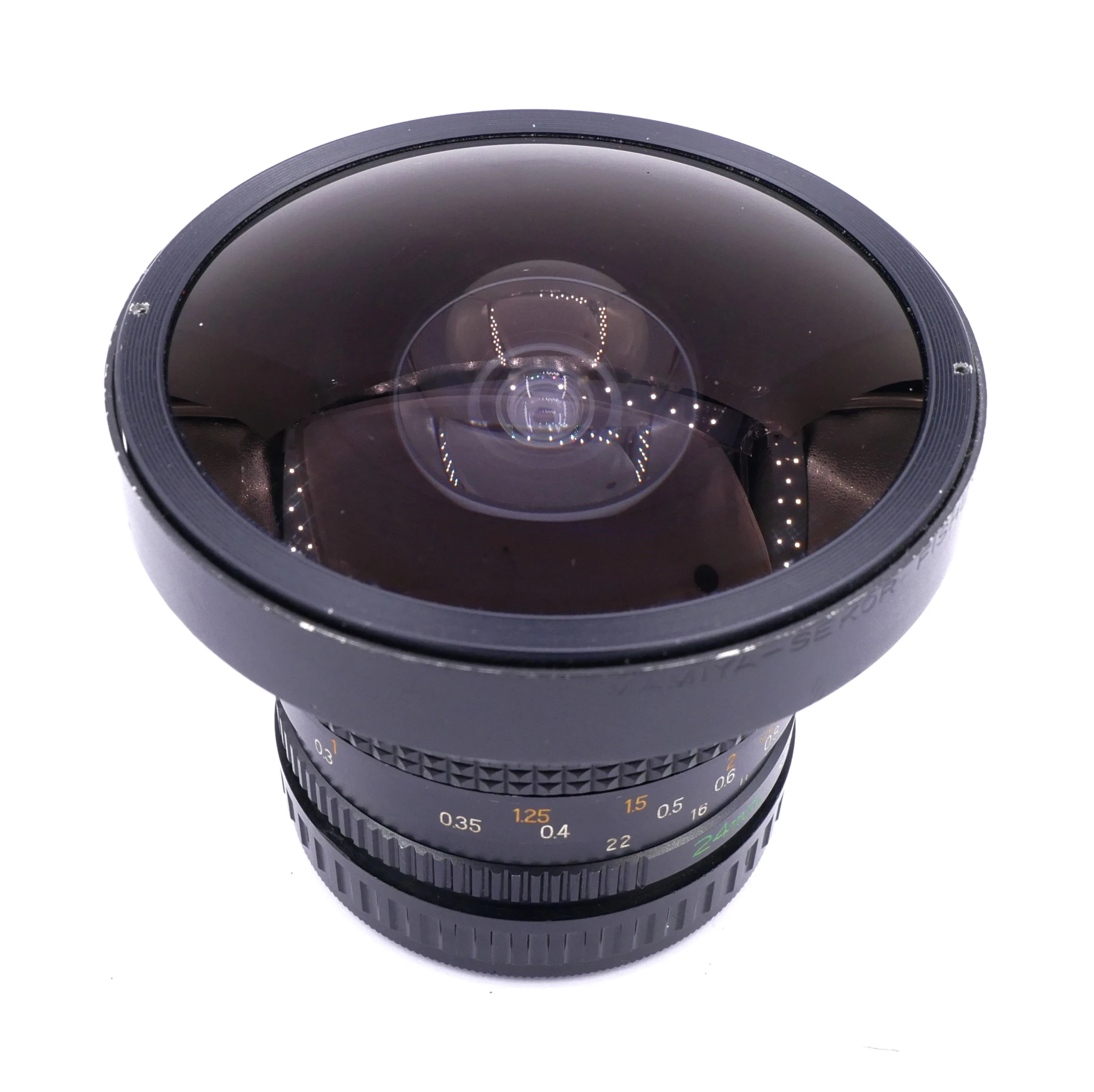 S-H-DY77KT_2.webp - Mamiya MF 24mm F/4 Sekor Fisheye ULD C Lens for m645 Mount - Super Rare (was $2995) - Image 1