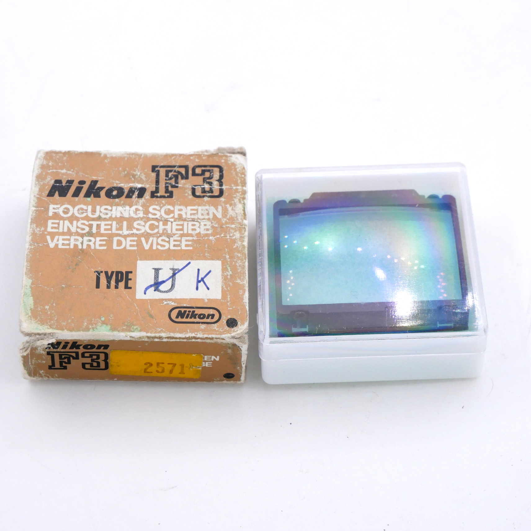 Best image for Nikon Focusing Screen Type K