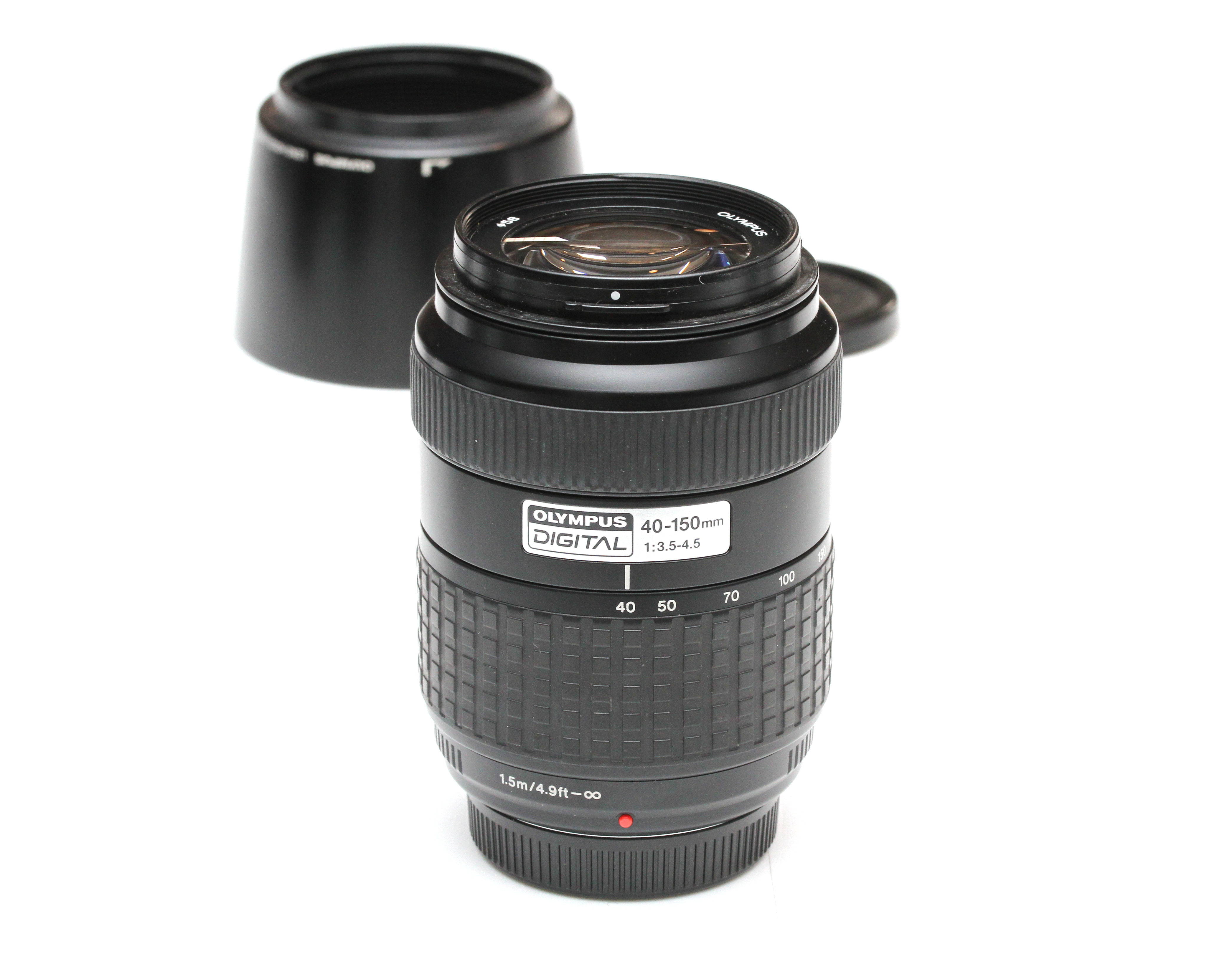 Olympus AF 40-150mm F/3.5-4.5 Zuiko Digital Lens in Four Thirds Mount - Best Available Image