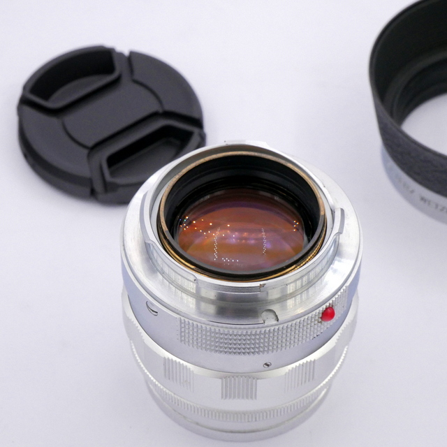 S-H-F7XNJ9_3.jpg - Leitz MF 50mm F/1.4 Summilux Lens in M Mount + Leitz XOOIM Hood - Thumbnail 3