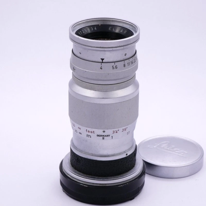 Leica MF 90mm F/4 Elmar Lens in M Mount - Best Available Image