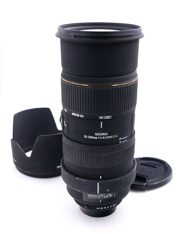 Best image for Sigma AF 50-500mm F/4-6.3 APO DG EX Lens for Pentax K-AF Mount (was $595)