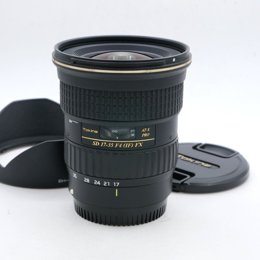 Tokina AF 17-35mm F/4 (IF) FX AT-X Pro Lens in Canon EF Mount