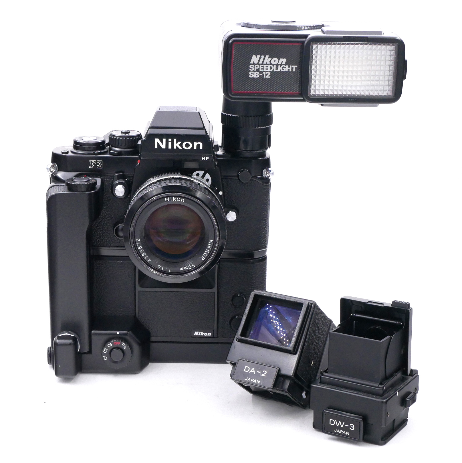 Nikon F3 + 50mm F1.4 + 3 Finders - Best Available Image
