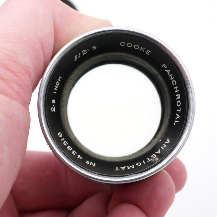 S-H-H5PXE_3.jpg - Cooke Panchrotal Anastigmat 2.8 inch F/2.3 Lens - Serial No 438518 (was $1195) - Image 4