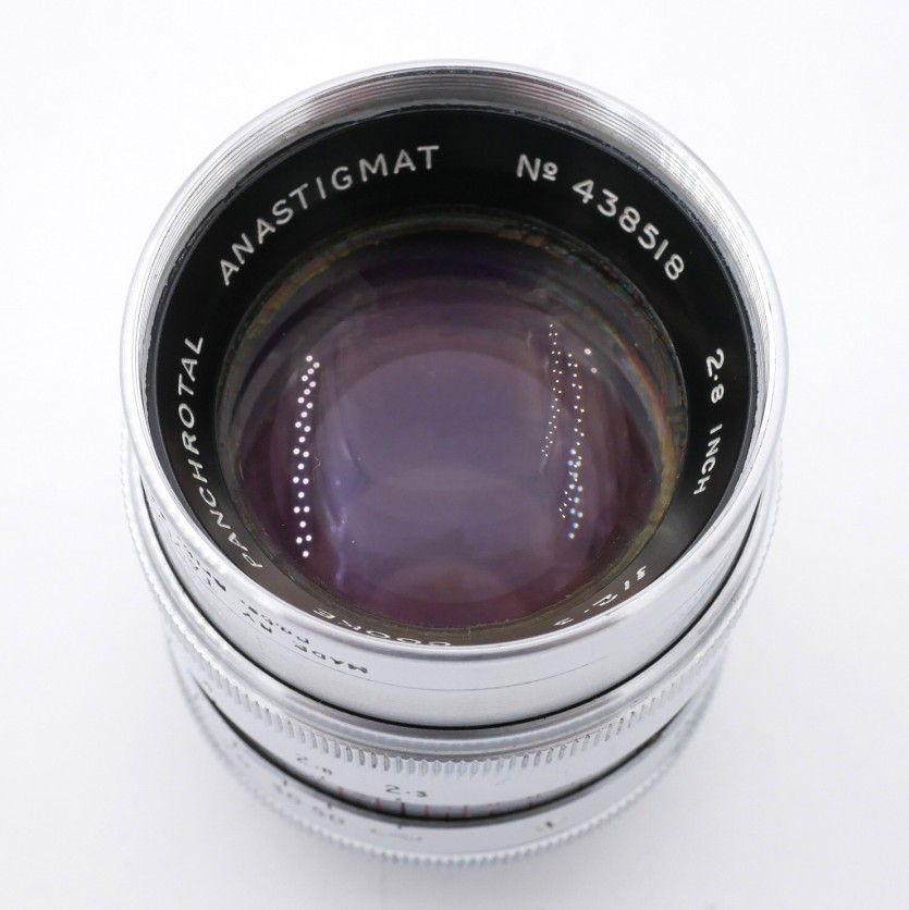 S-H-H5PXE_5.jpg - Cooke Panchrotal Anastigmat 2.8 inch F/2.3 Lens - Serial No 438518 (was $1195) - Image 1