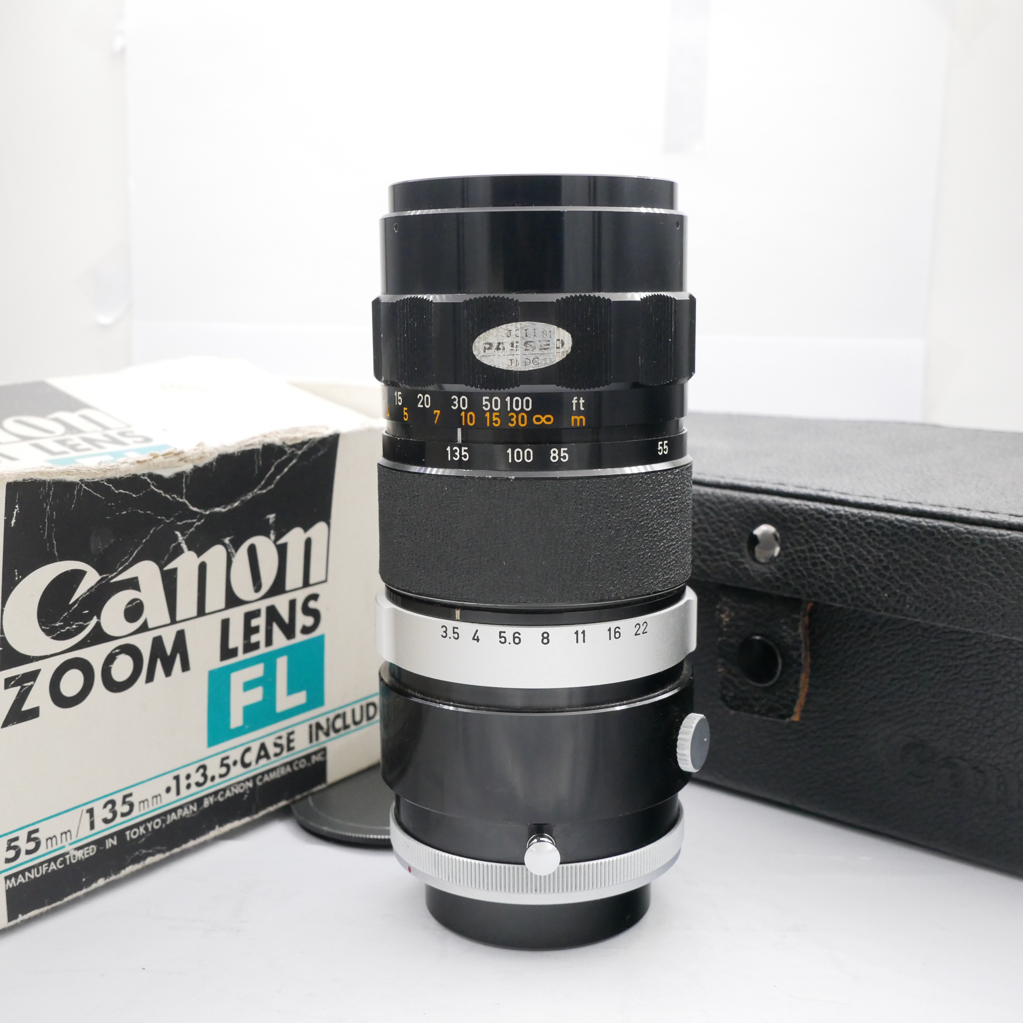 Canon FL 55-135mm F3.5 Lens for FD-Mount - Best Available Image