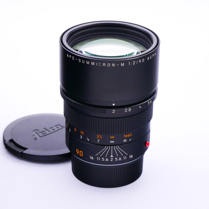 S-H-H8VWNN_1.jpg - Leica MF 90mm F/2 APO-Summicron-M Lens - Model 11 884 - Thumbnail