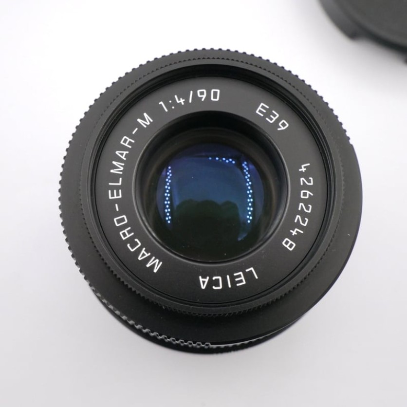 Leica MF 90mm F/4 Macro Elmar-M Lens + Macro-Adapter-M