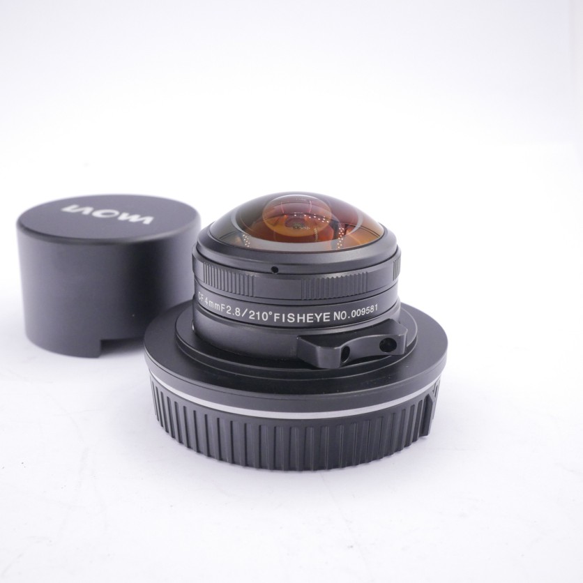 Laowa MF 4mm F/2.8 - 210* Circular Fisheye Lens for Dx Z-Mount