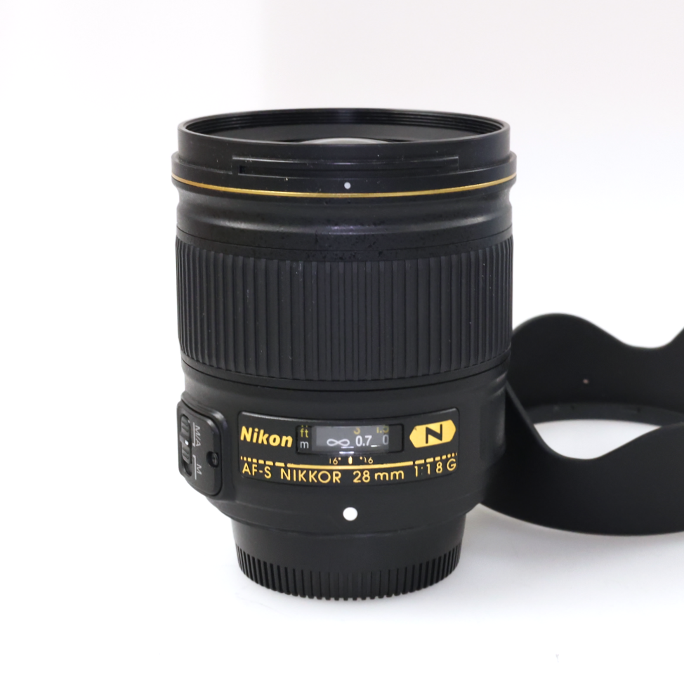 Nikon AFs 28mm F 1.8 G Lens - Best Available Image