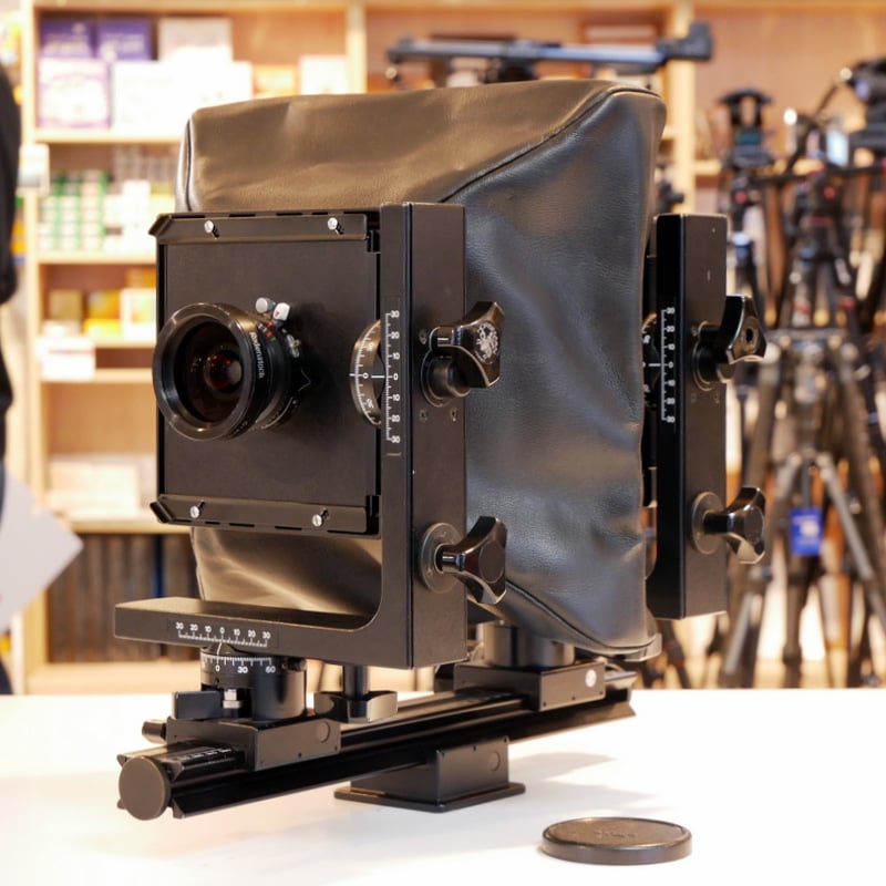 S-H-JJD56H_1.jpg - Horseman L45 (Optical-Bench Modular Camera) 4x5 Monorail Camera Kit - Image 3