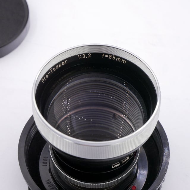 S-H-JM4P9U_2.jpg - Zeiss MF 85mm F/3.2 Pro Tessar Lens for Contaflex - Image 2