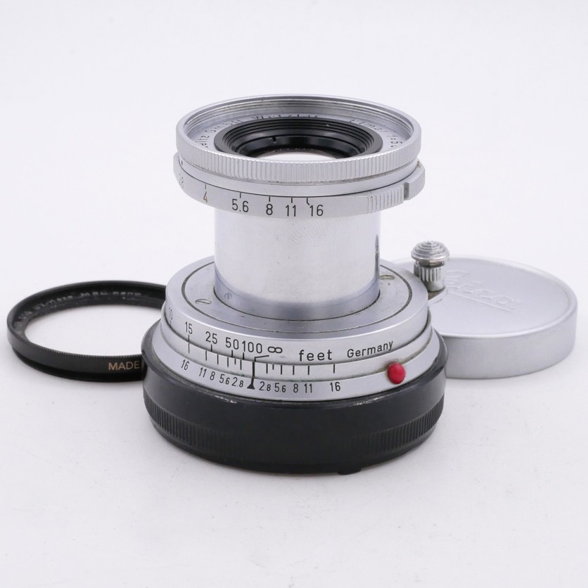 Leitz MF 5cm F2.8 Collapsible Elmar Lens in M Mount