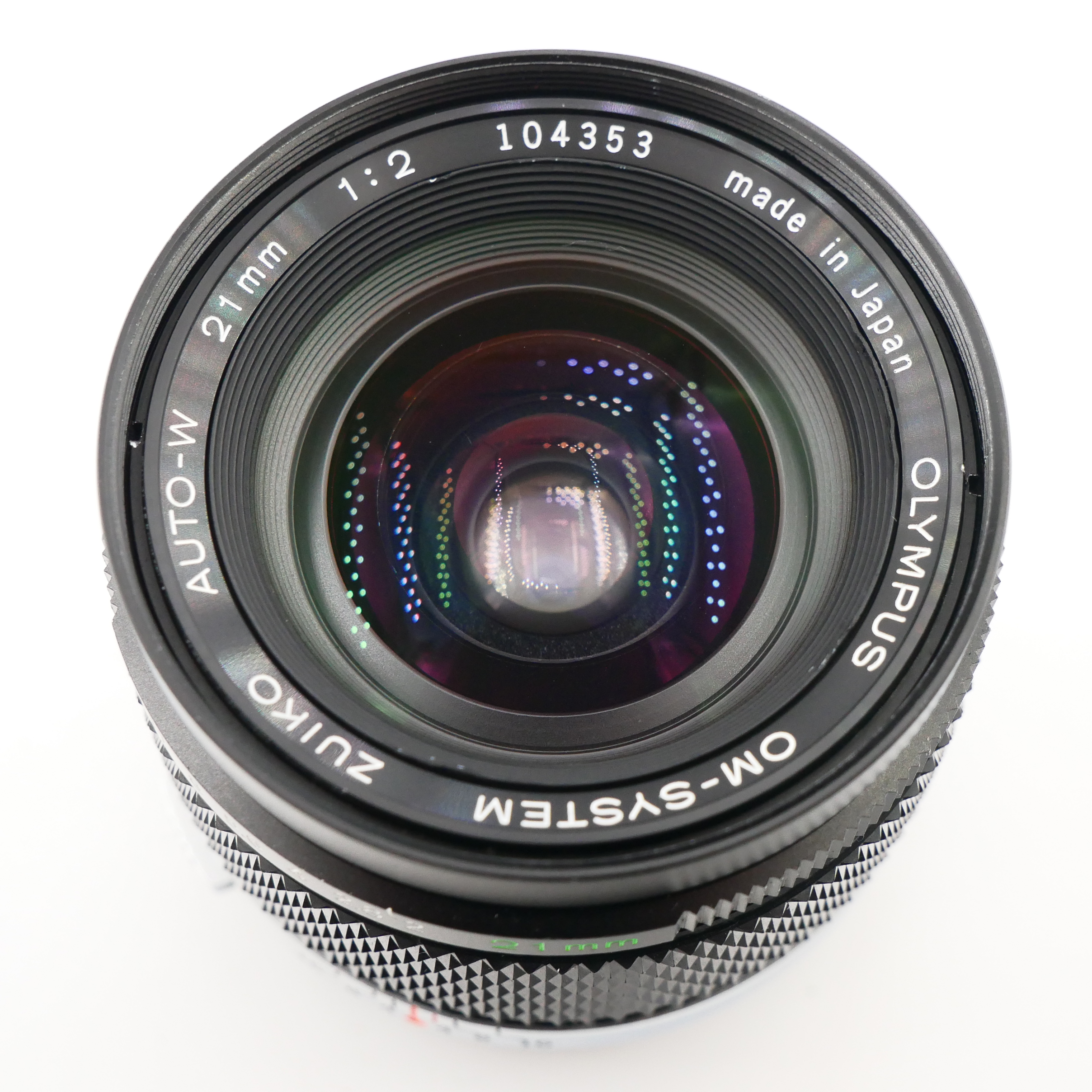 S-H-KPVJAE_2.jpg - Olympus MF 21mm F/2 Zuiko Auto-W Lens in OM Mount (was $4500) - Image 1