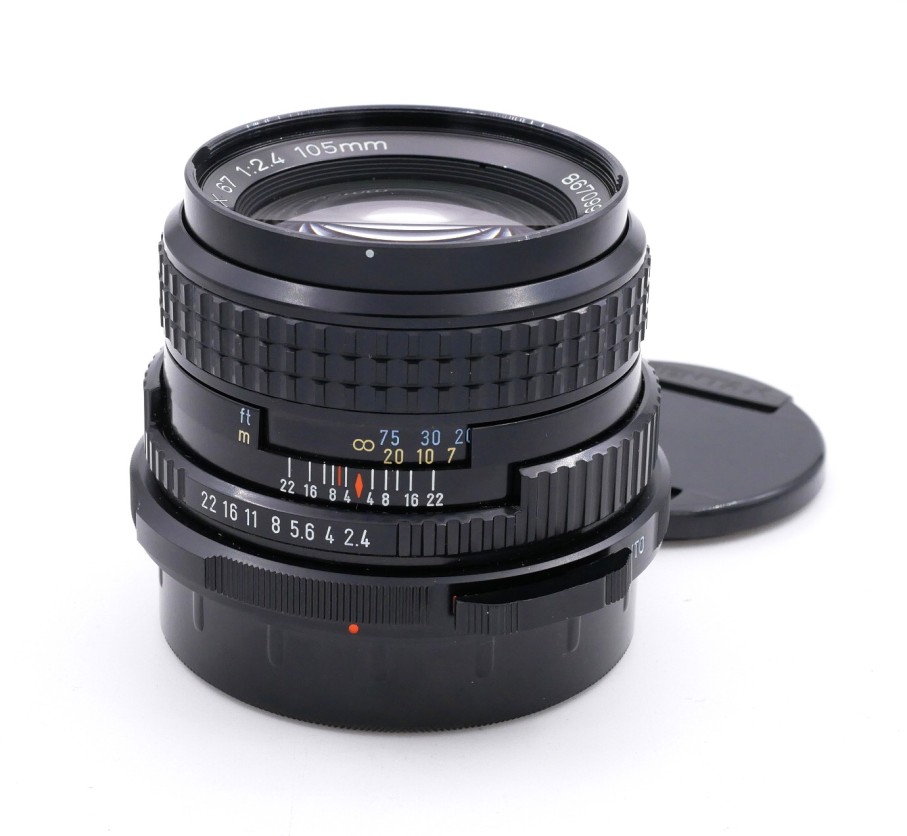 Pentax MF 105mm F2.4 SMC Lens for 67