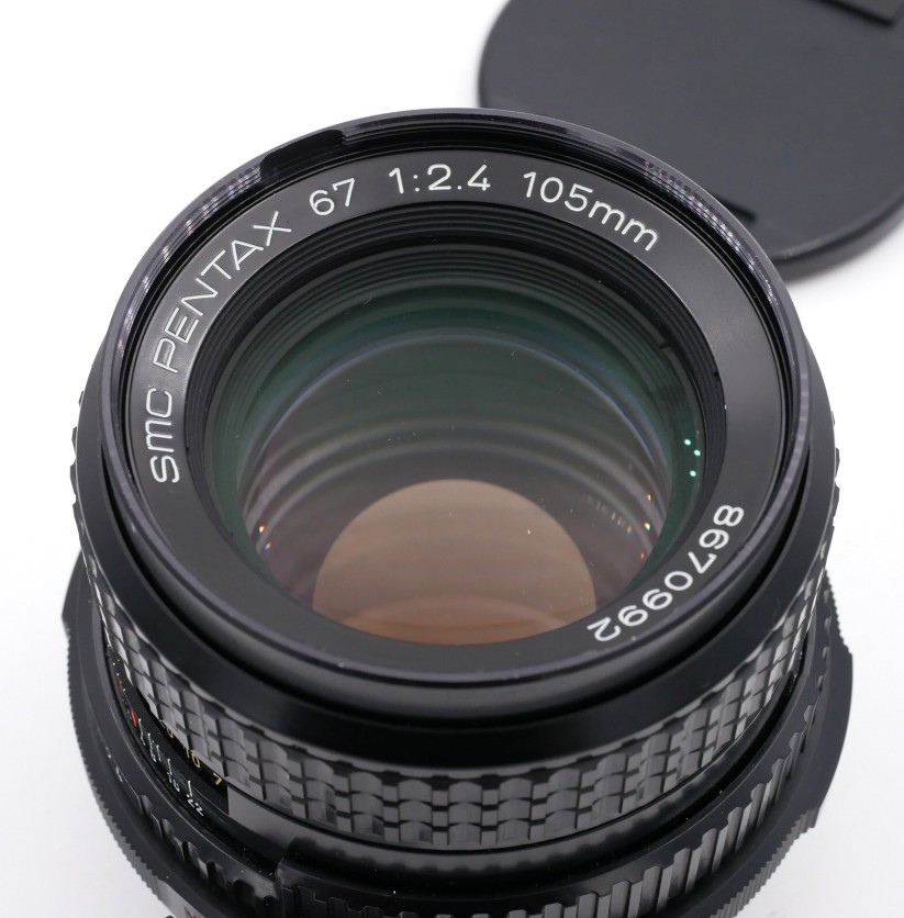 S-H-KUU34L_2.jpg - Pentax MF 105mm F2.4 SMC Lens for 67