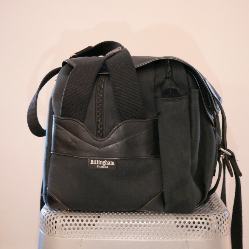 S-H-L24RVR_2.jpg - Billingham Bag Black Shoulder Bag - Image 1