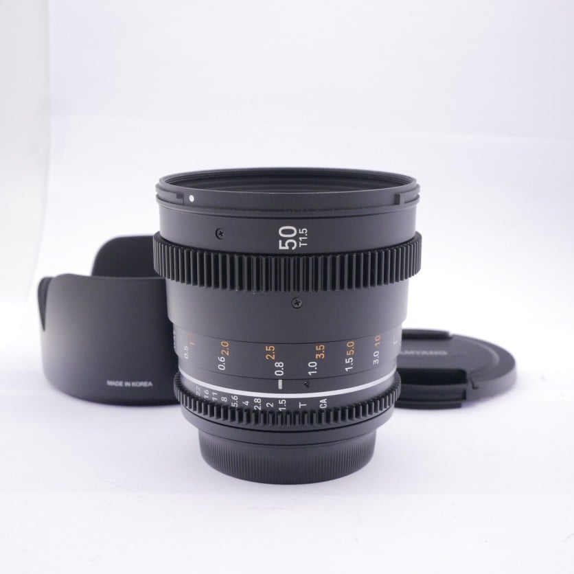 Samyang MF 50mm T1.5 for Canon EF Mount (was $759)