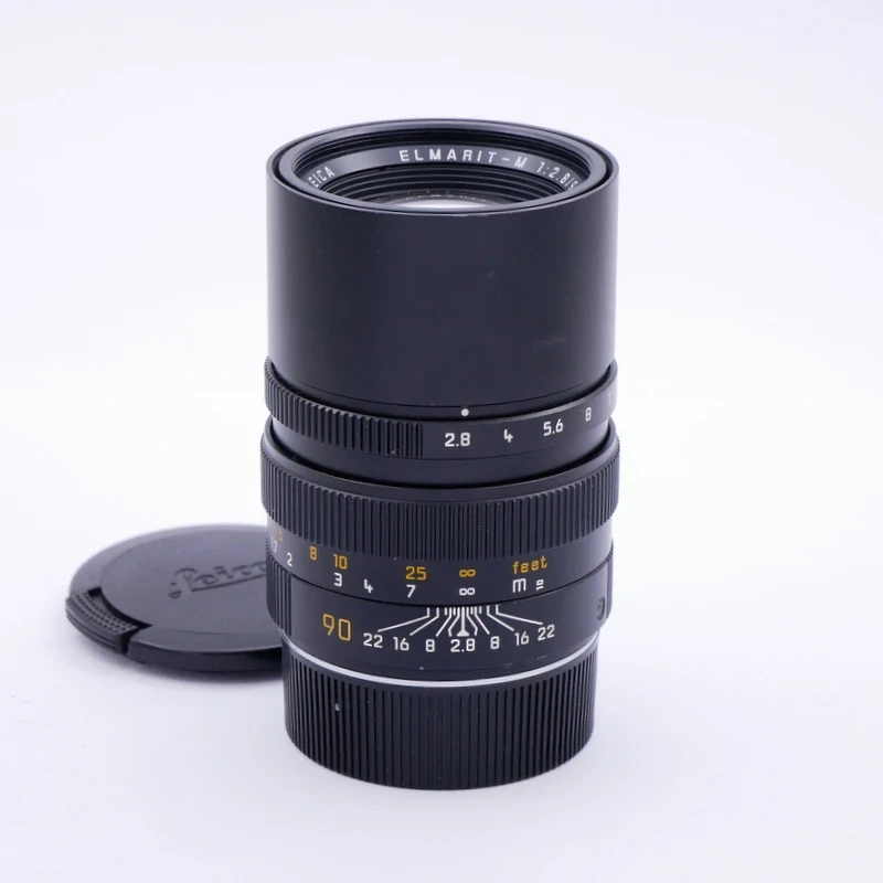 Leica MF 90mm F/2.8 E46 Elmarit-M Lens