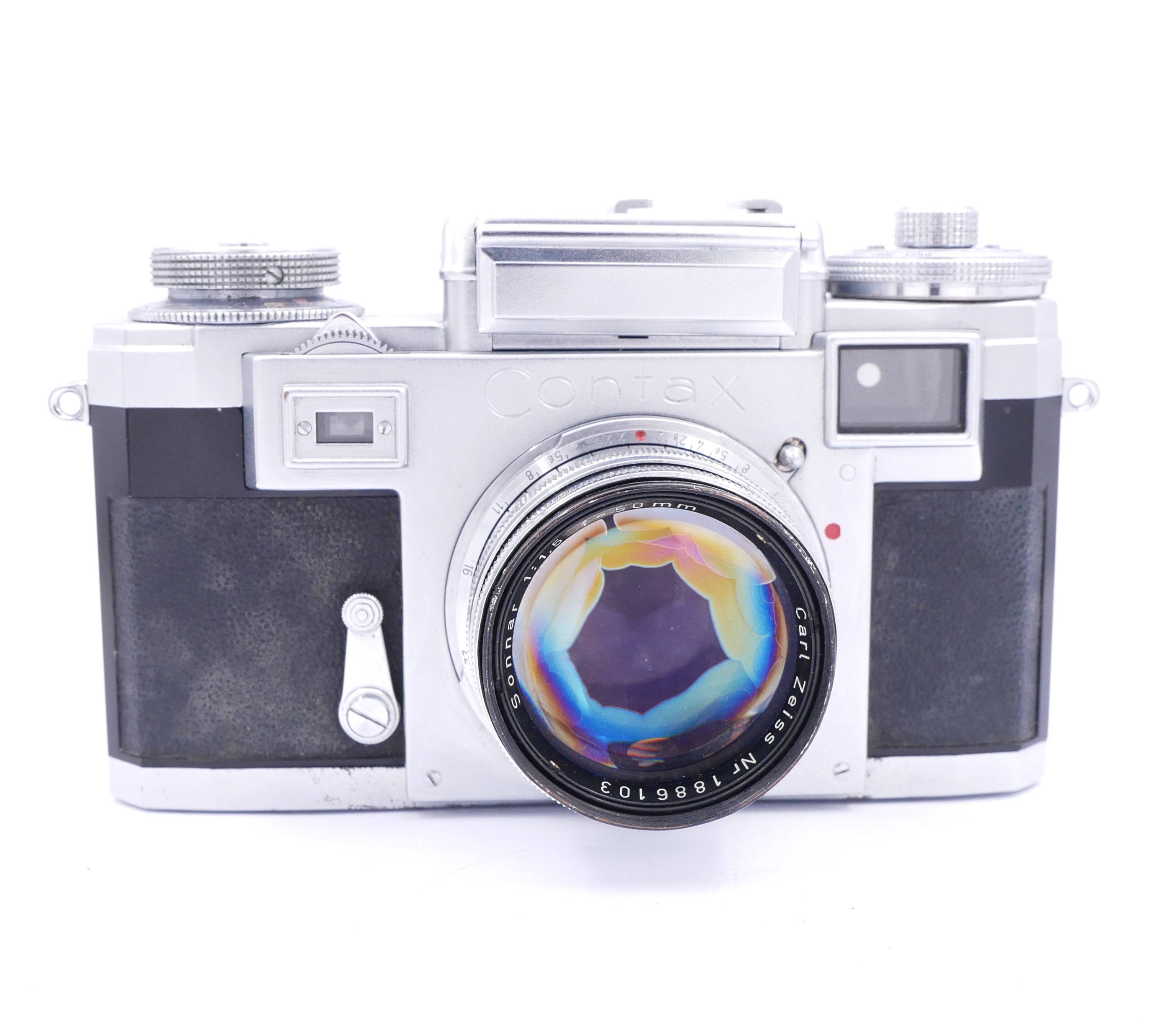 Contax IIIa with 50mm F/1.5 Sonnar Lens - Best Available Image