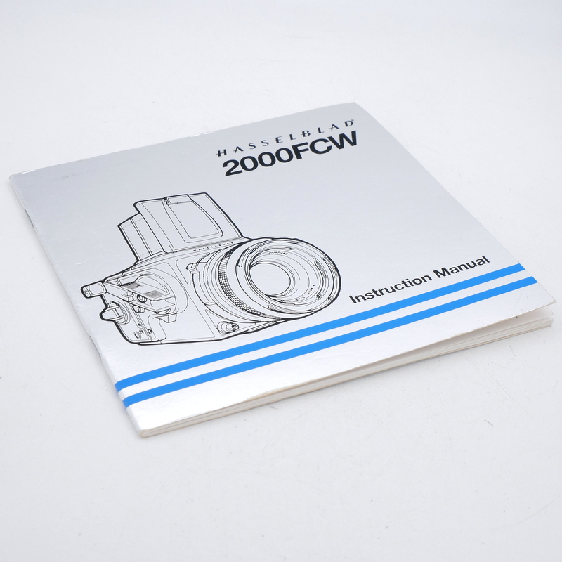 Hasselblad 2000FCW Manual - Best Available Image