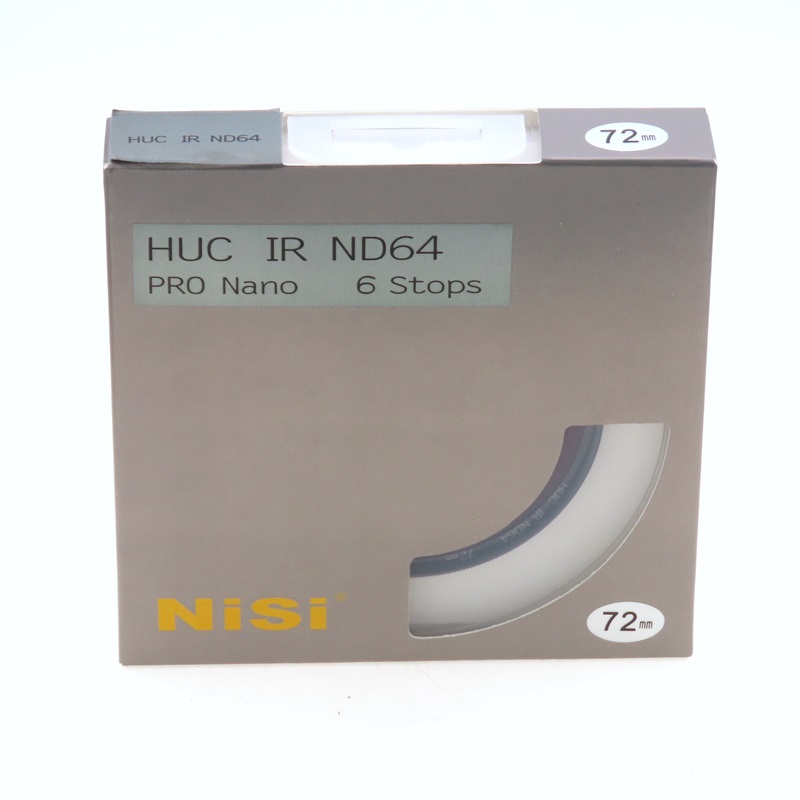 NiSi HUC IR ND64 6-Stop ND Filter 72mm