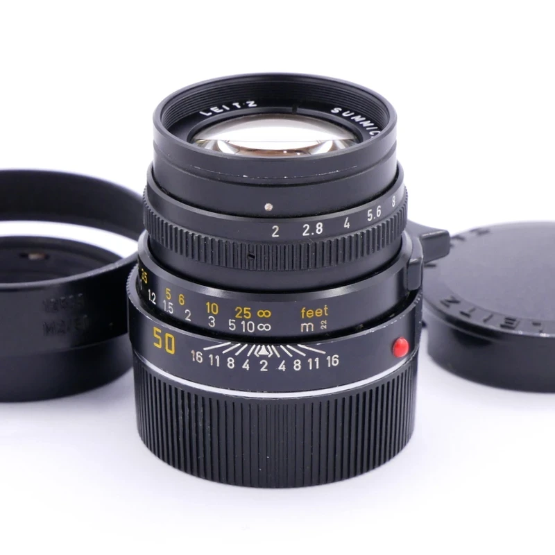 Leica MF 50mm F/2 Summicron-M E39 IV Lens made in Germany 