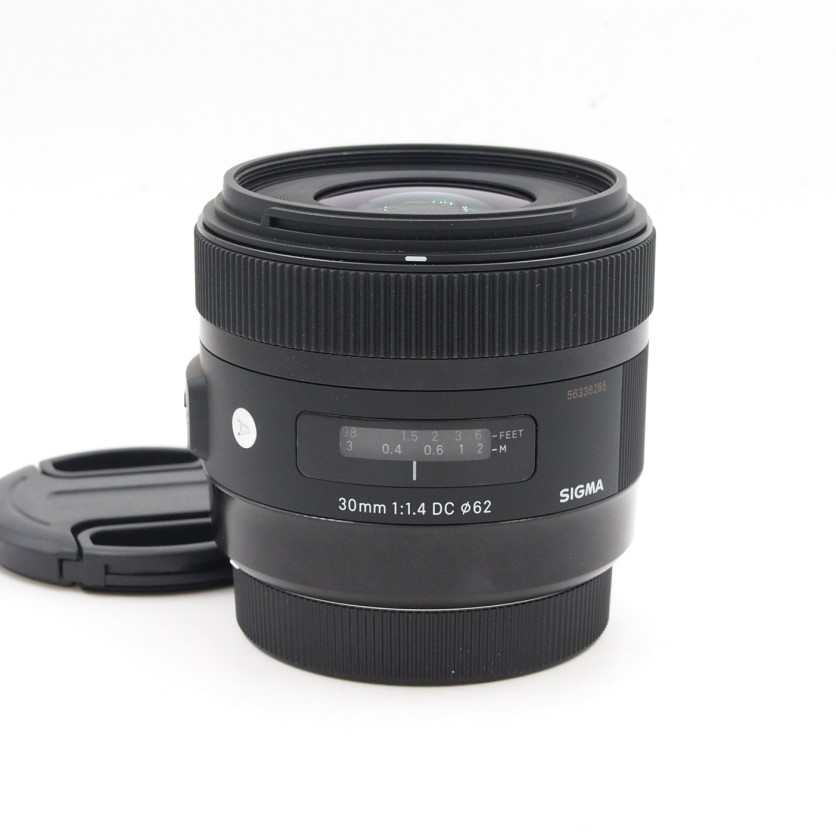 Sigma AF 30mm F1.4 DC Art Lens in Canon EFs Mount